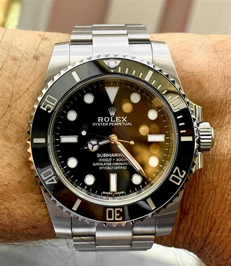 second hand rolex submariner 114060|rolex submariner 114060 no date.